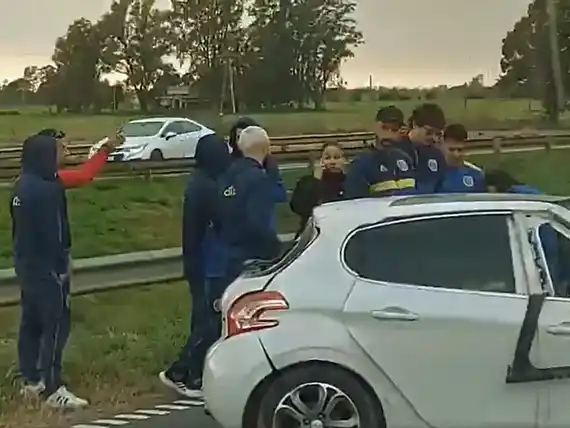 El juvenil de Rosario Central, Kevin Gutiérrez, sufrió un accidente de tránsito
