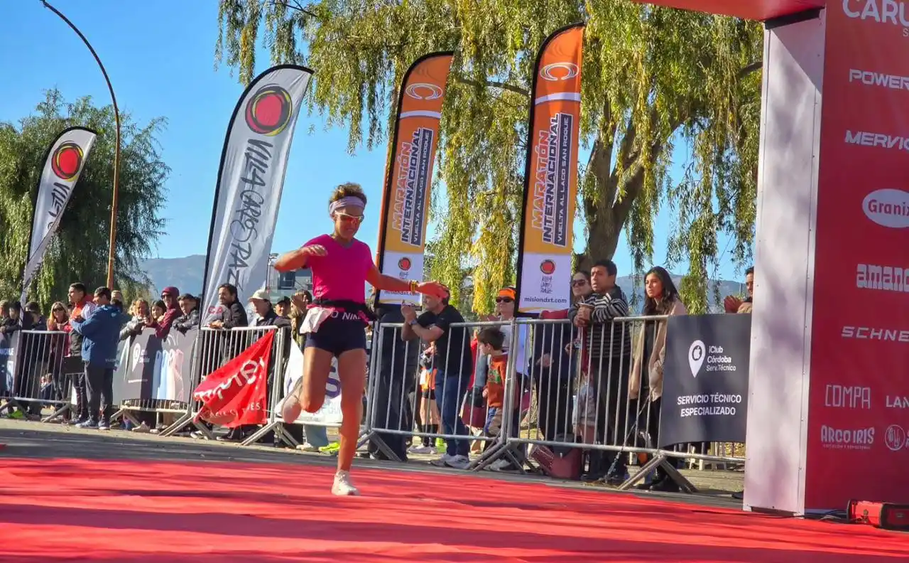 La sanfrancisqueña se quedó con el tercer lugar de la clasificación general en los 42km en Villa Carlos Paz.