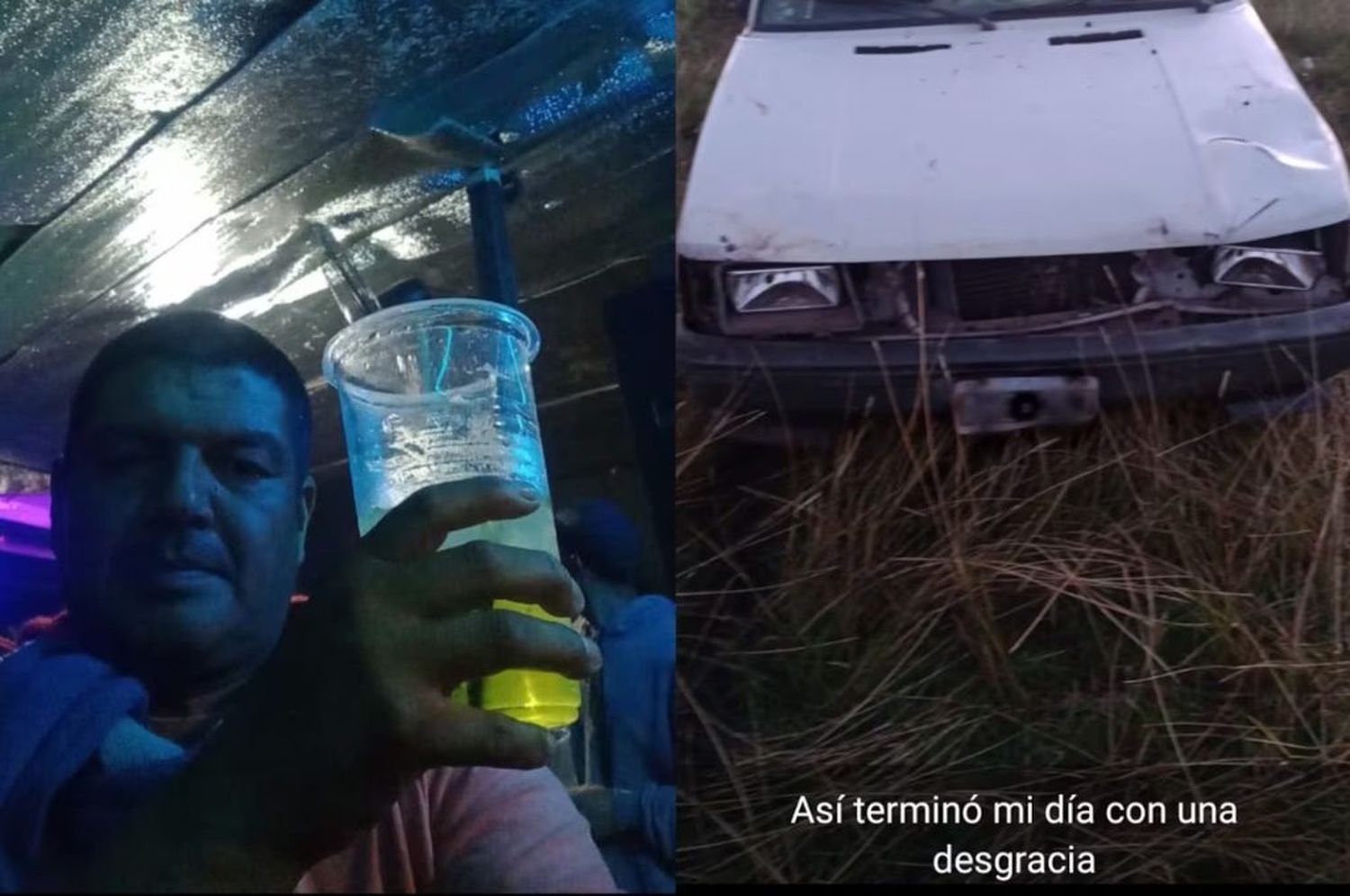 “Así terminó mi día”: el indignante posteo de un hombre borracho tras atropellar y matar a un ciclista en La Plata