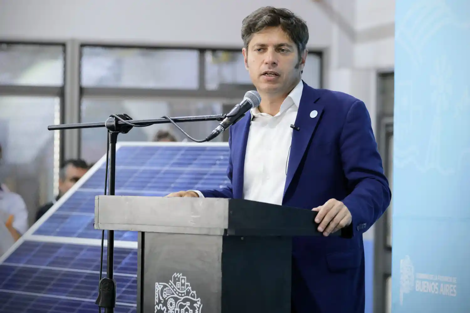 Axel Kicillof en Avellaneda