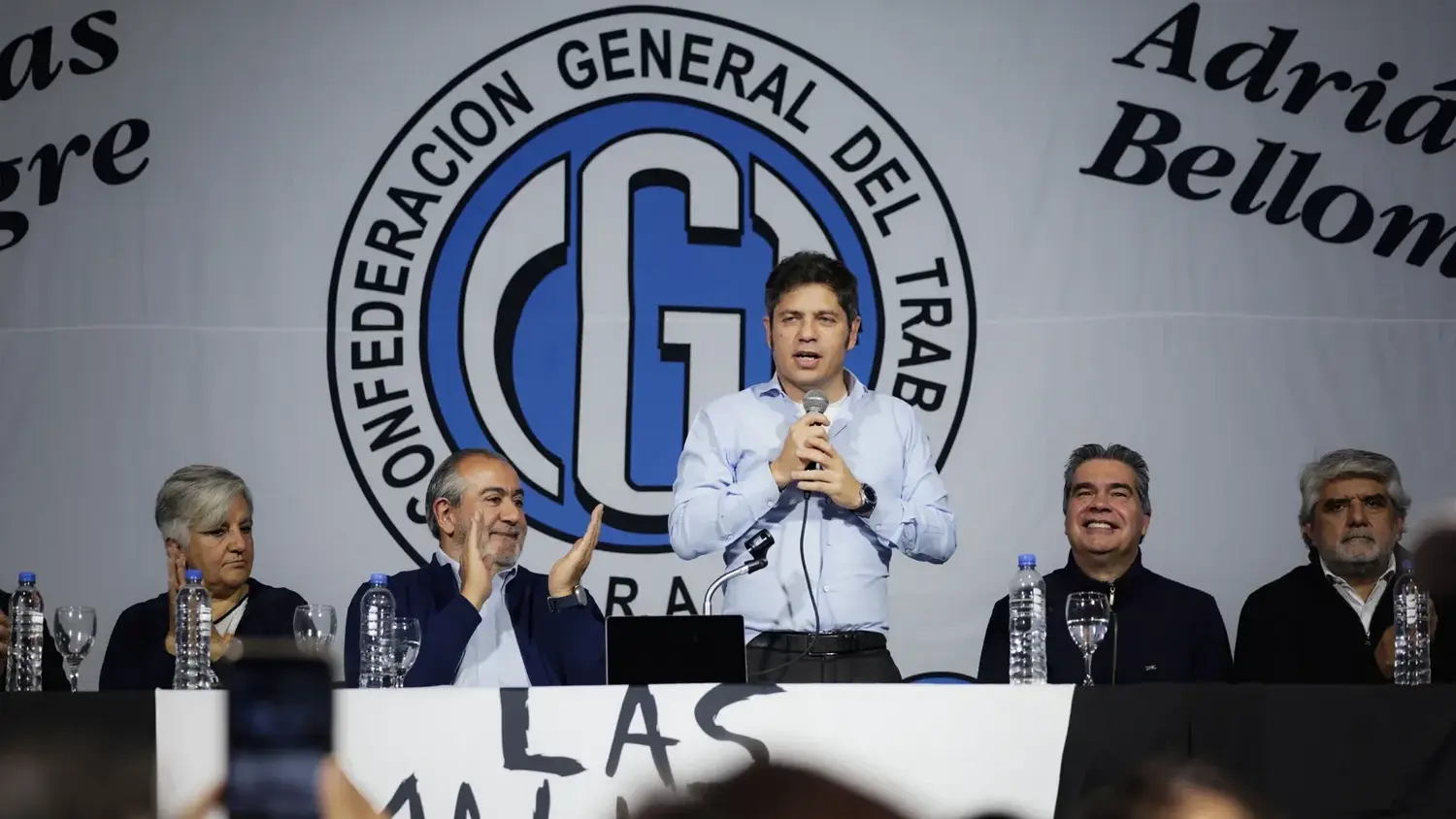 Kicillof encabezó el acto en Chaco.