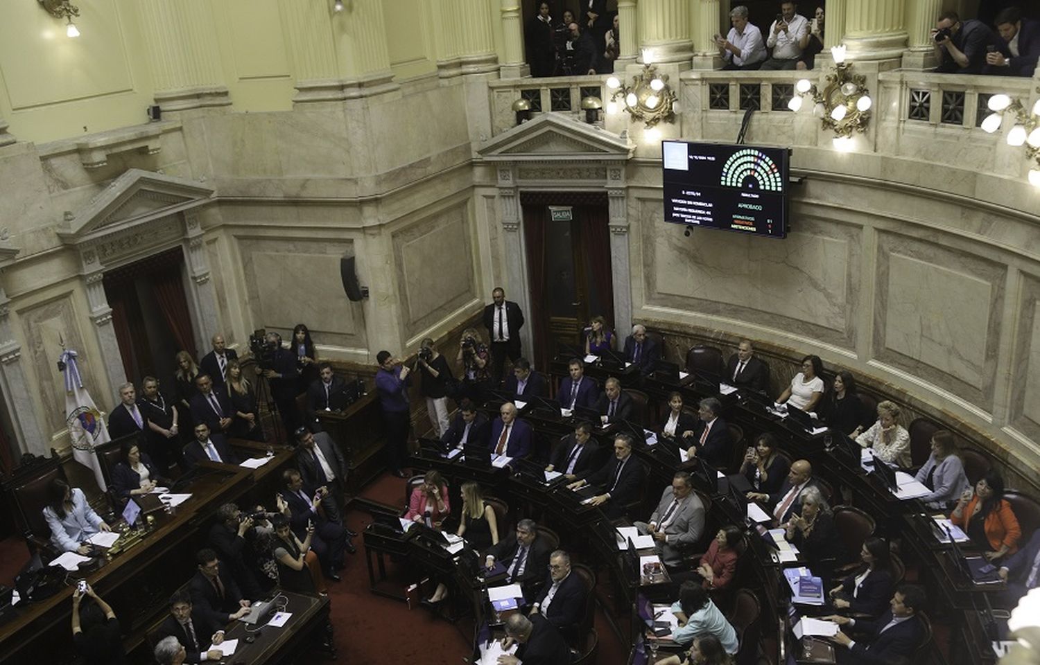 El Senado dictaminó el proyecto Ficha Limpia