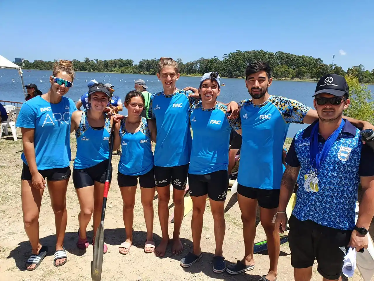Gran desempeño de los palistas de Regatas en el Sudamericano