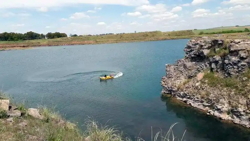 La División Canina de Tandil se sumó a la búsqueda de un joven desaparecido en Olavarría