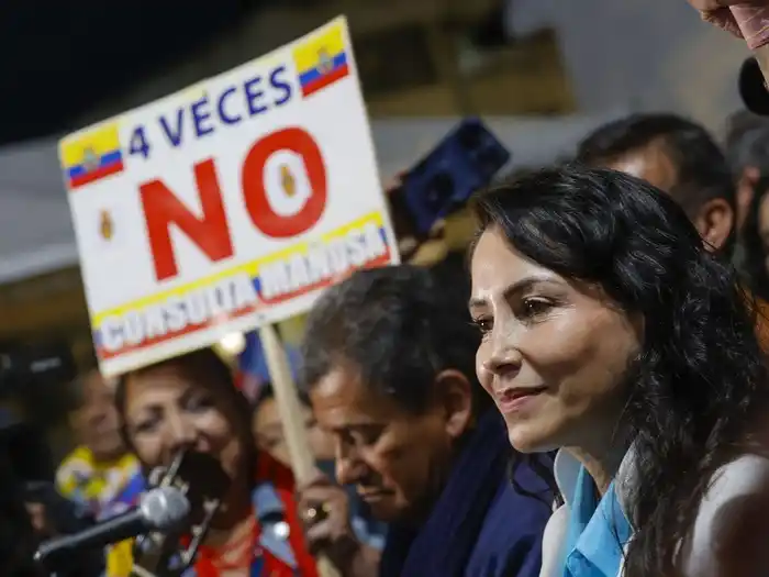 Se consolidó la victoria del “No” en la consulta popular ecuatoriana