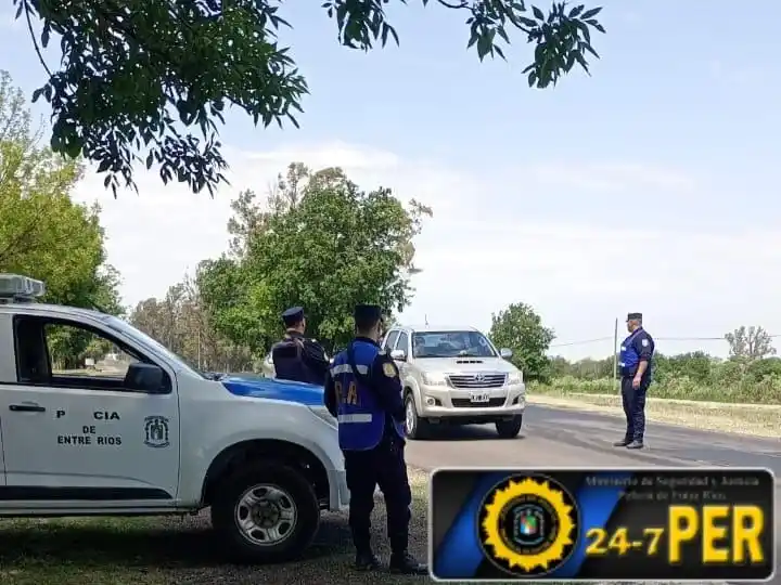 La Policía de Entre Ríos mantiene un operativo de búsqueda en el departamento Diamante