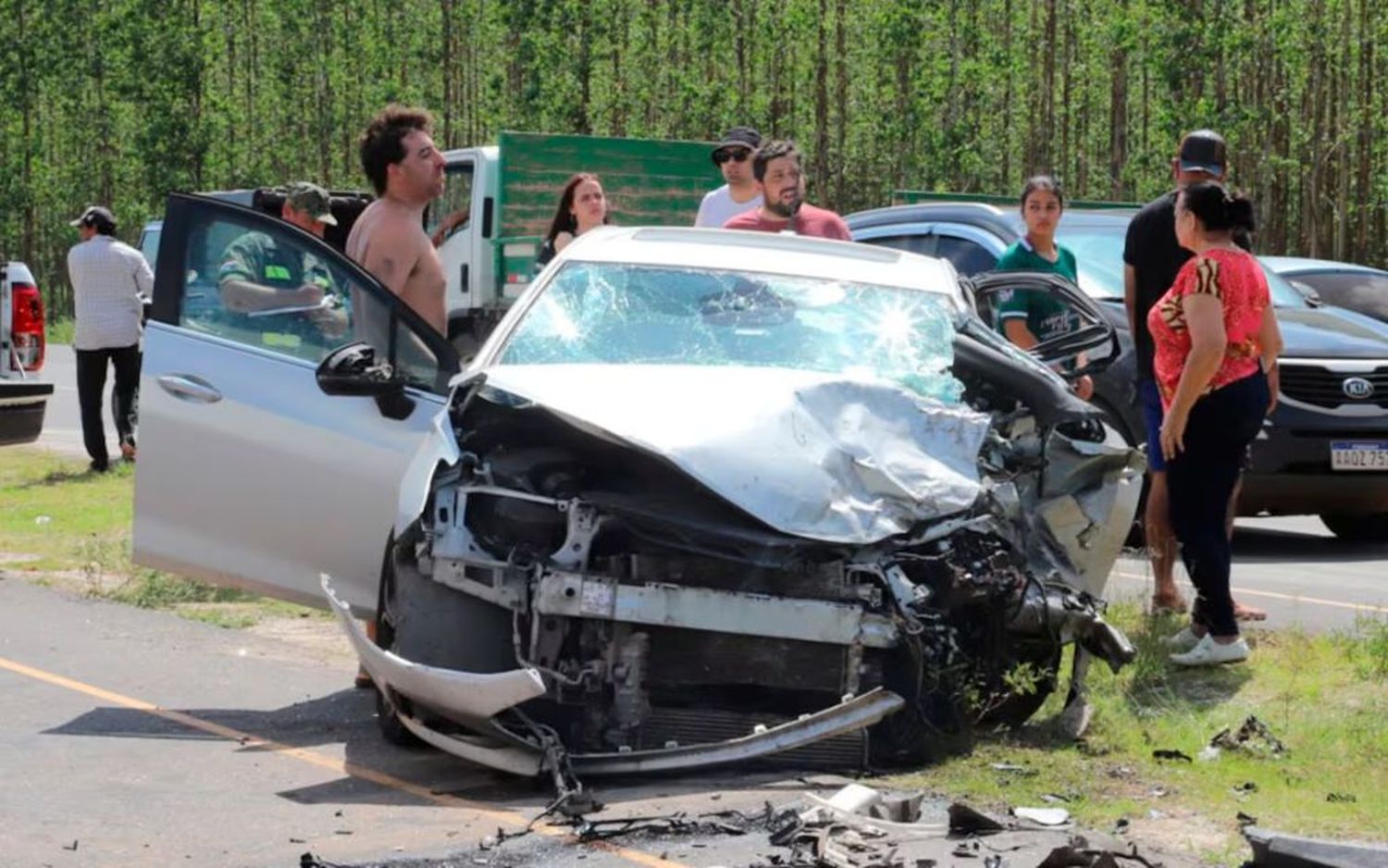 Tragedia: hnchas de Racing viajaban a ver la final y chocaron contra un auto