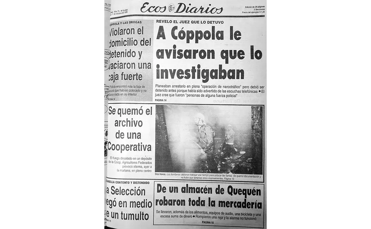 Viernes 11 de octubre de 1996
