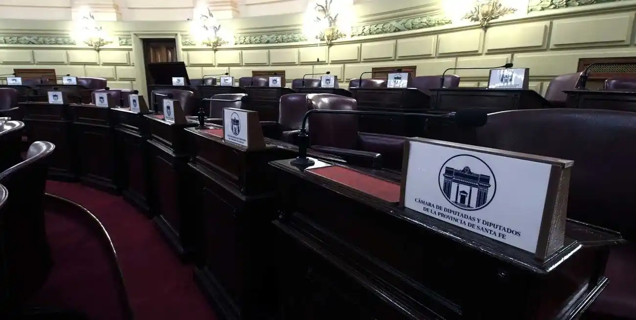 La Cámara de Diputados de Santa Fe. Foto: Guillermo Di Salvatore