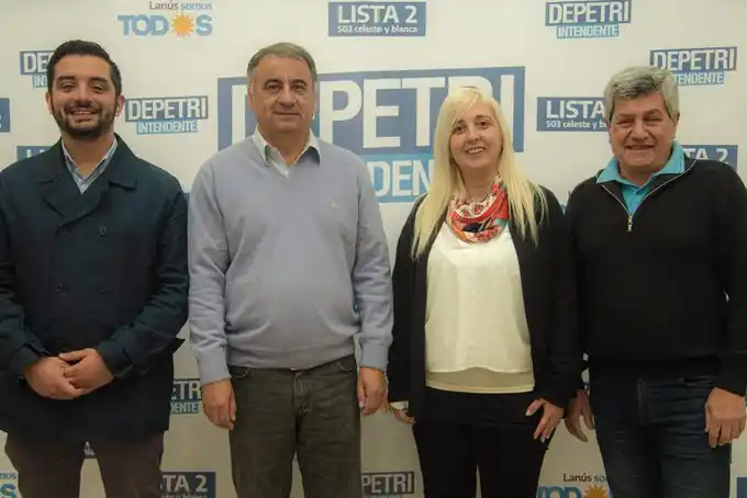 Lanús: El Frente de Todos cerró filas detrás de la candidatura de Depetri