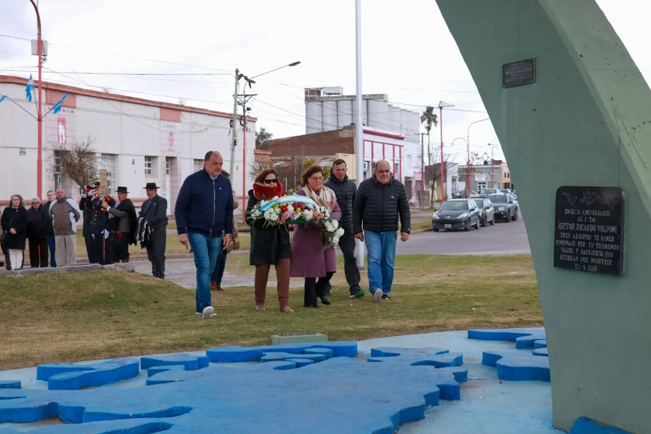 Homenaje a Héctor Volponi a 42 años de su caída en combate
