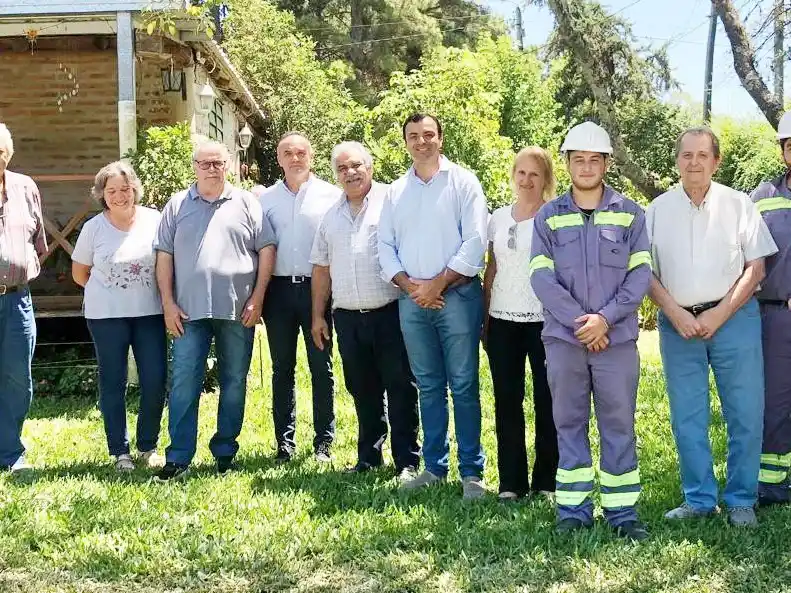 La Cooperativa Eléctrica de Concordia colocó la Fibra Óptica en Puerto Yeruá