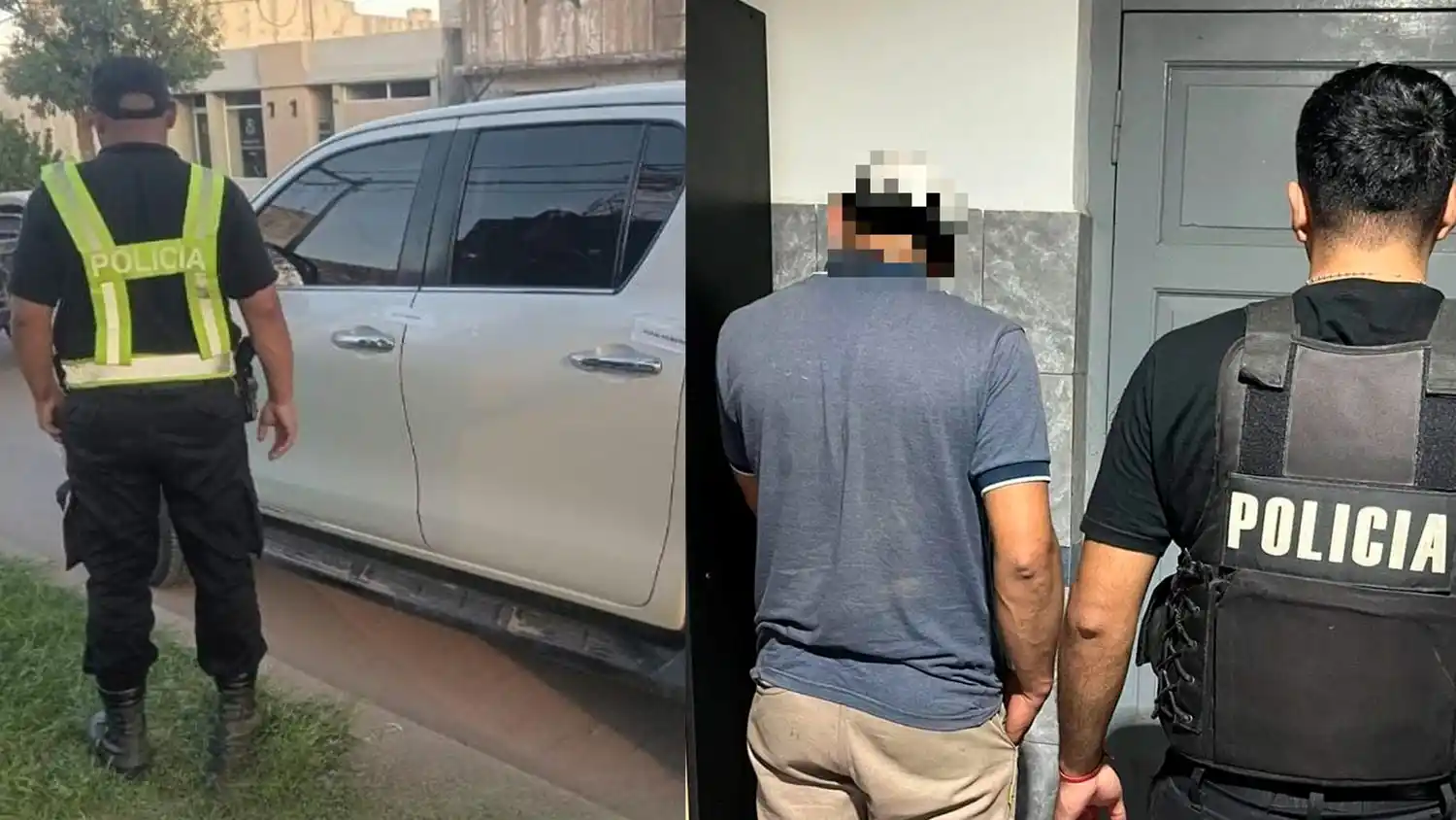 Secuestraron dos armas de fuego y una camioneta en un control vehicular sobre la Ruta Provincial N°.2