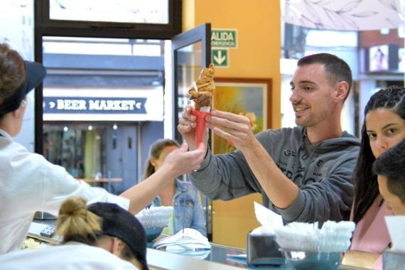 Con promociones y descuentos, se viene el "Día del Helado" en Tandil