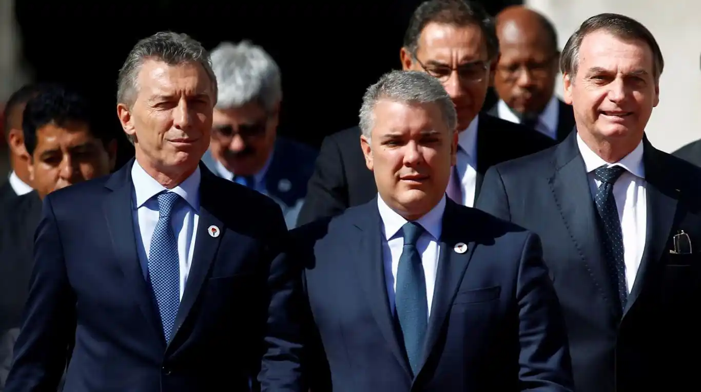Macri se reunirá con Bolsonaro e Iván Duque por la crisis en Venezuela