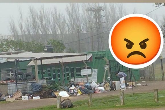 Residuos fuera del predio del Eco Punto I: Aquellos que no cumplan serán multados