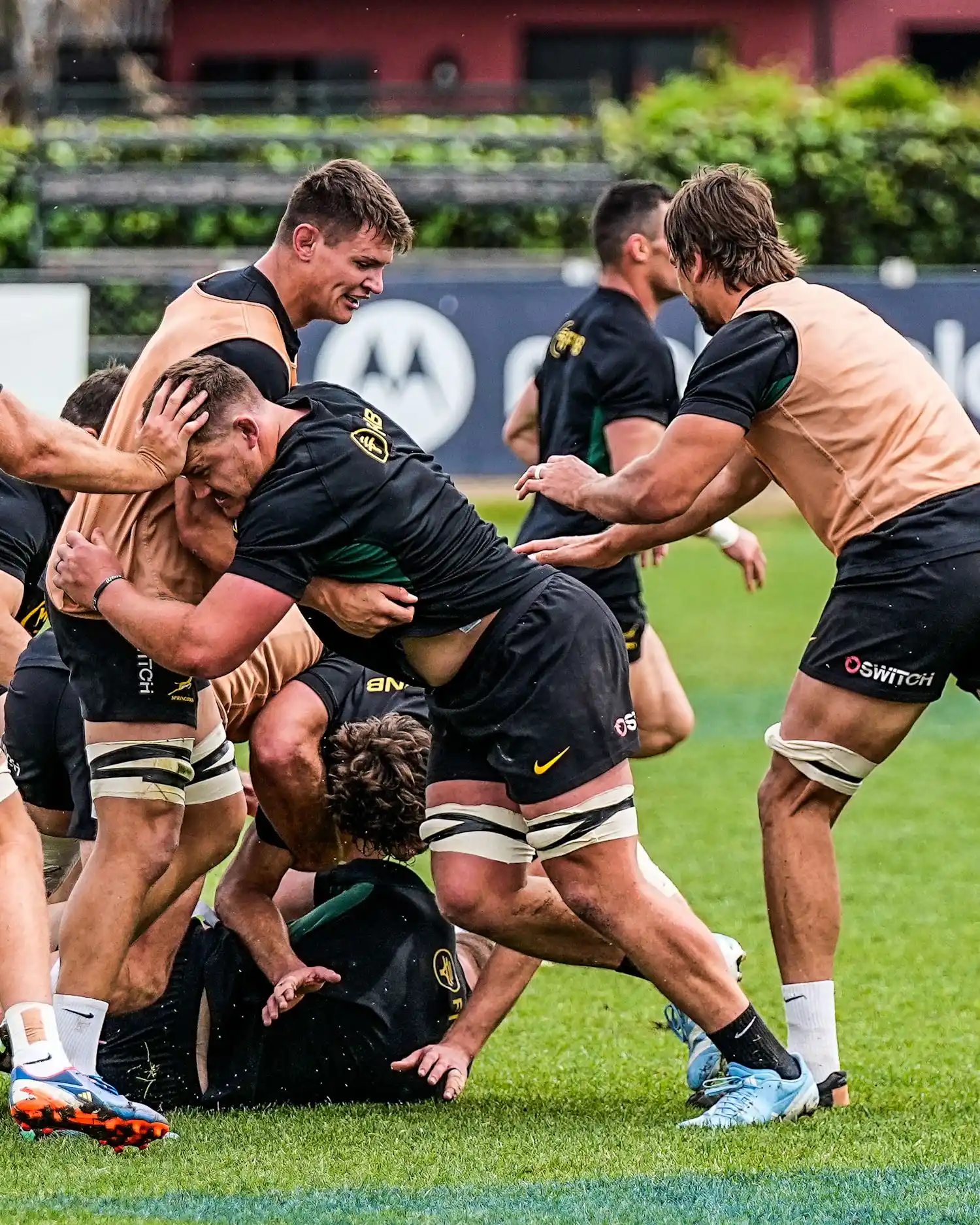 Sudáfrica se entrenó en el SIC.
