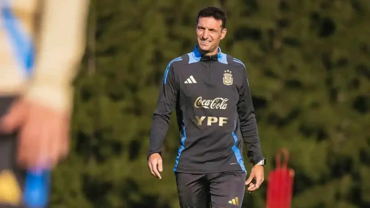 Argentina empezó a entrenarse de cara al amistoso frente a Mauritania