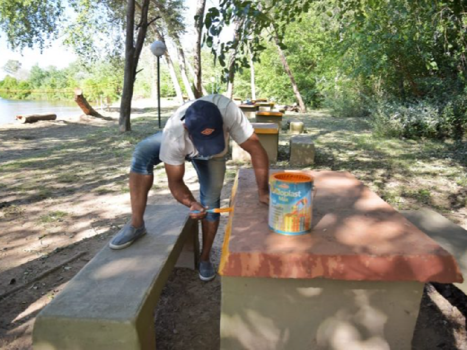 Arroyito sigue potenciando la costanera del río Xanaes 