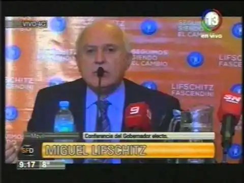 Miguel Lifschitz: “El Frente Progresista va a garantizar la gobernabilidad”