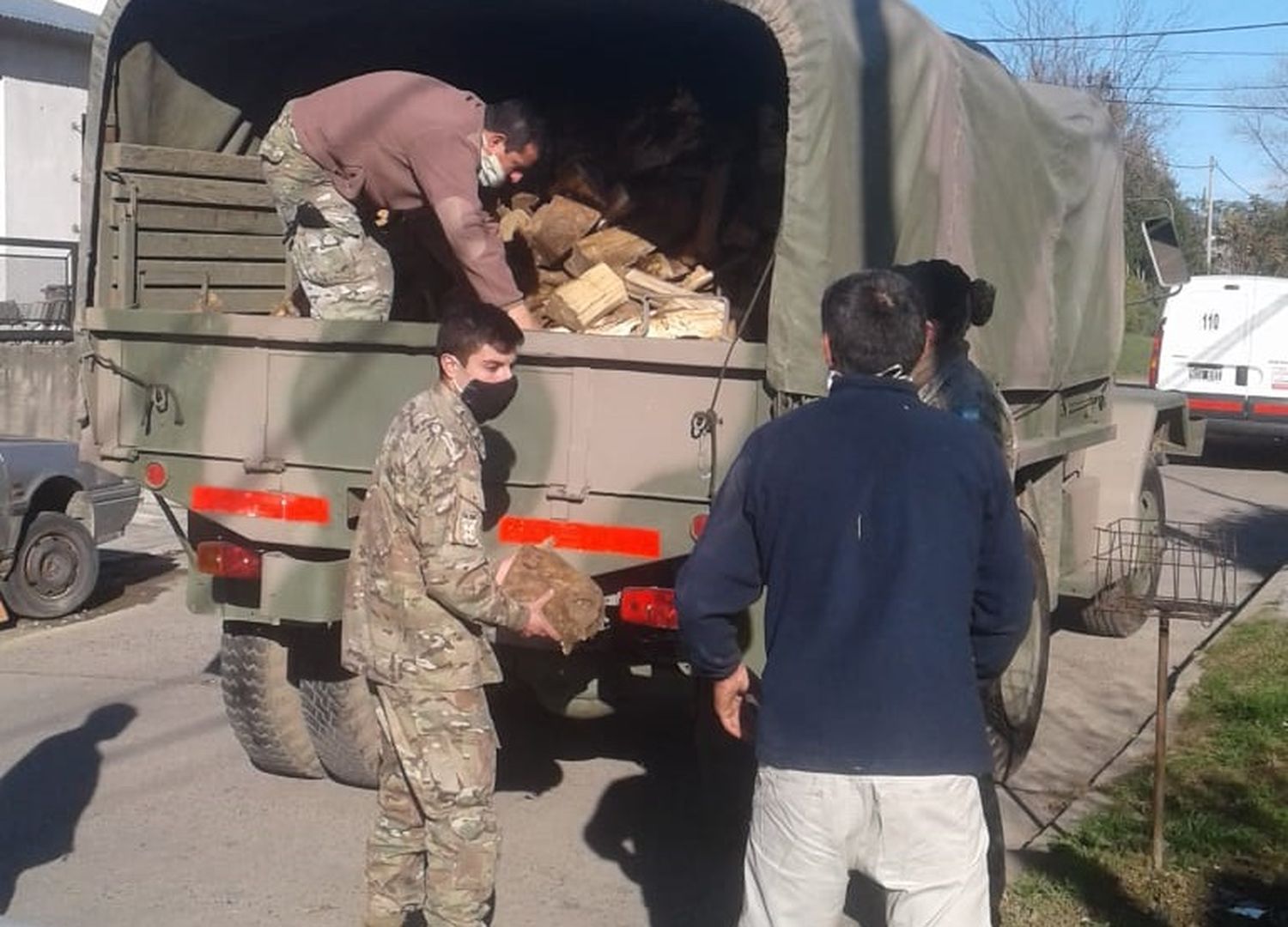 Se entregaron más de 200 toneladas de leña a través del programa "Tandil solidario abriga"