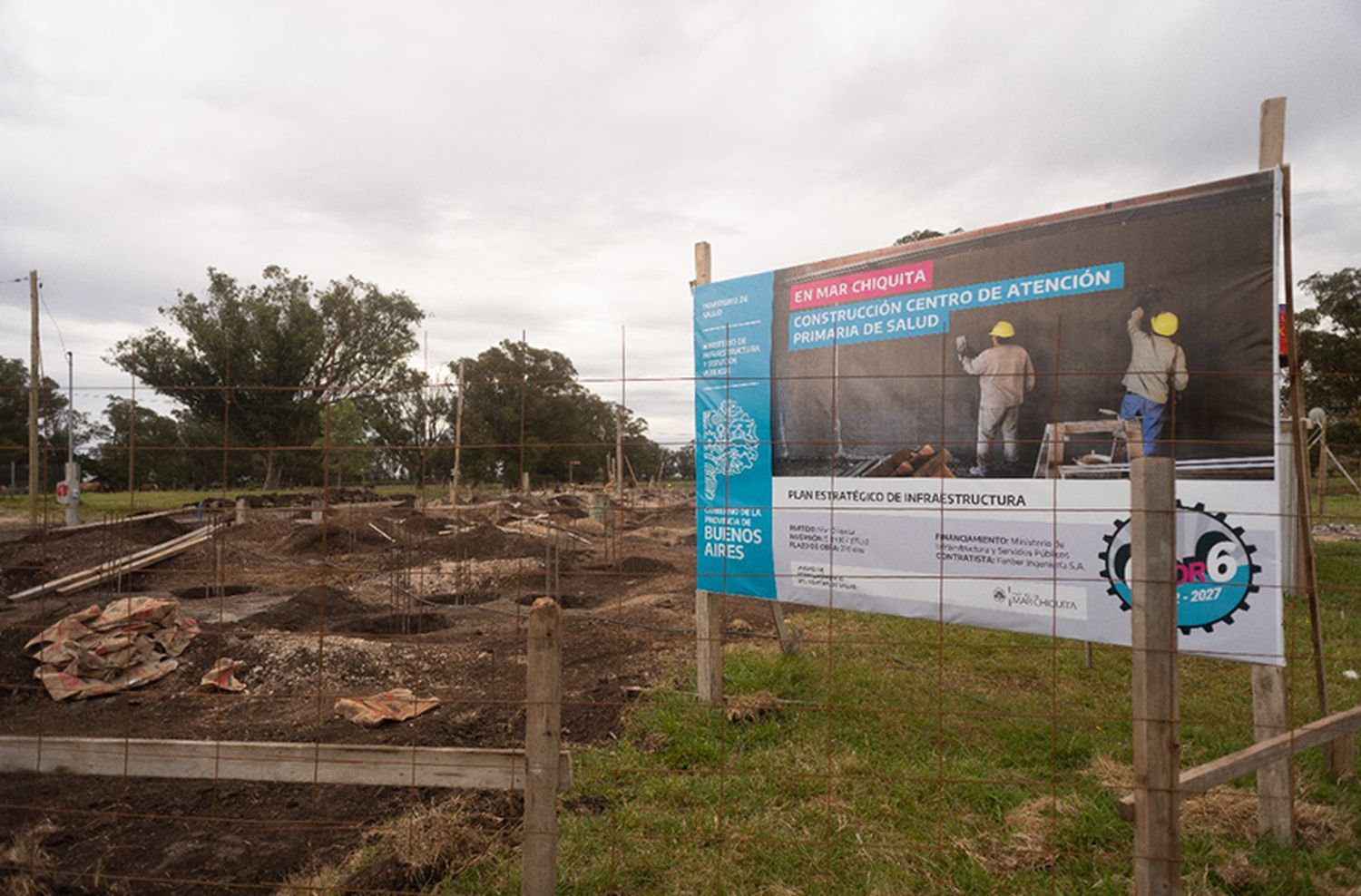 Salud: comenzó la construcción del CAPS en Santa Elena