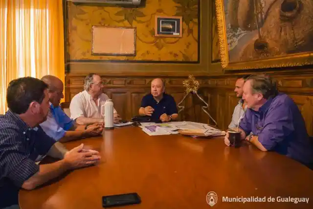 Funcionarios municipales se reunieron con técnicos Hidráulica de la Provincia