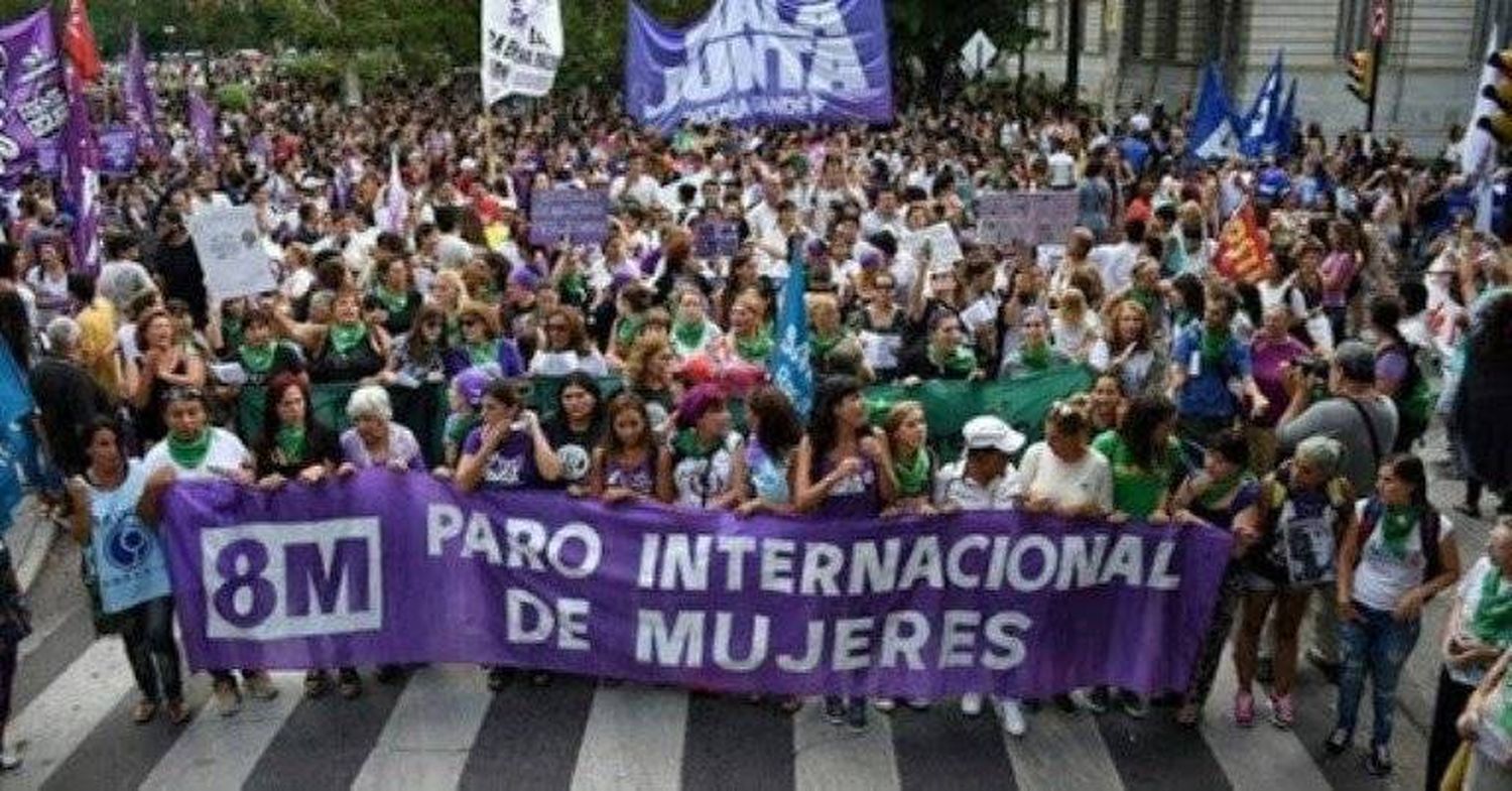 Este lunes 8M habrá marchas en todo el país