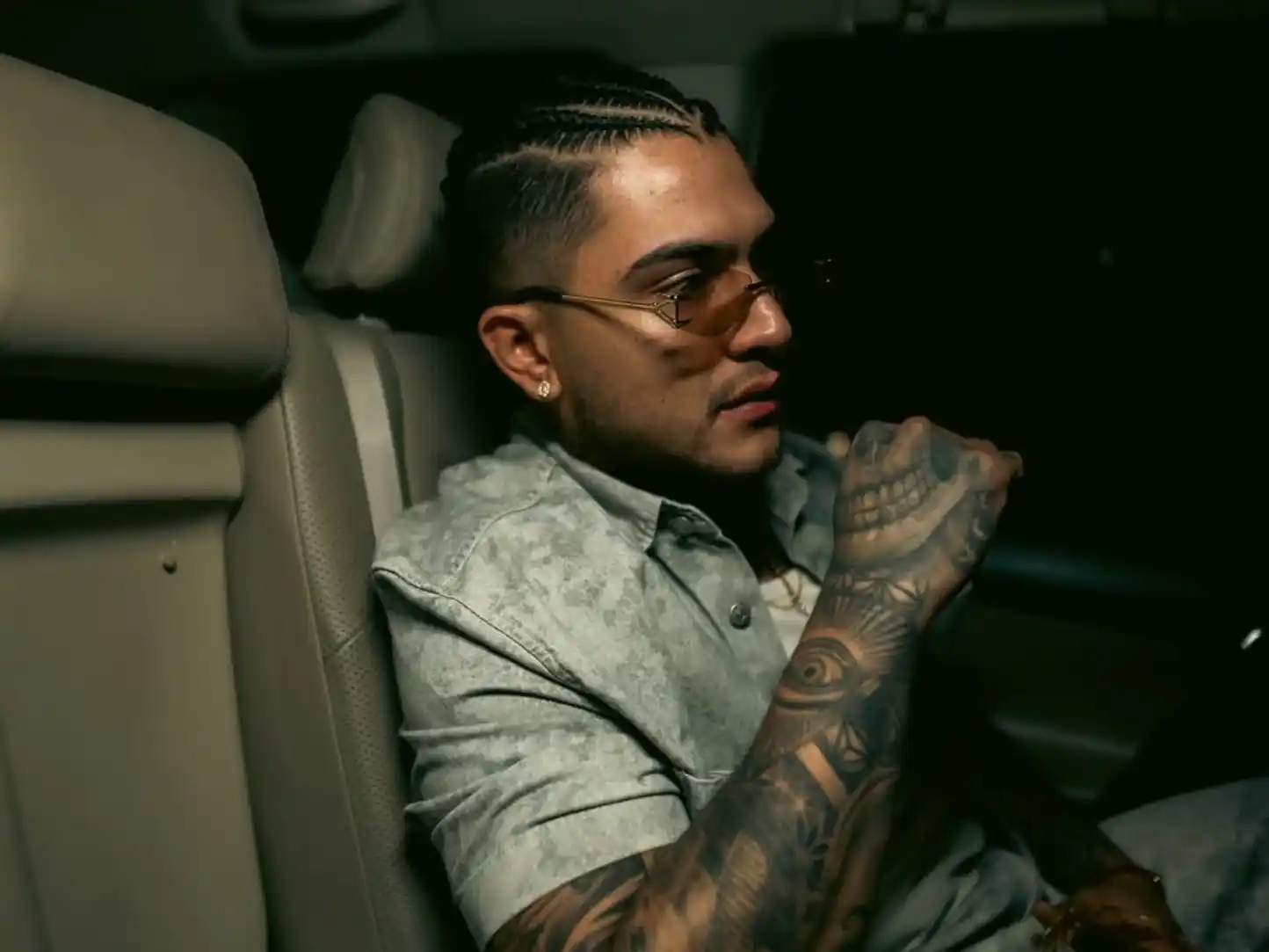 Cantante colombiano B King.