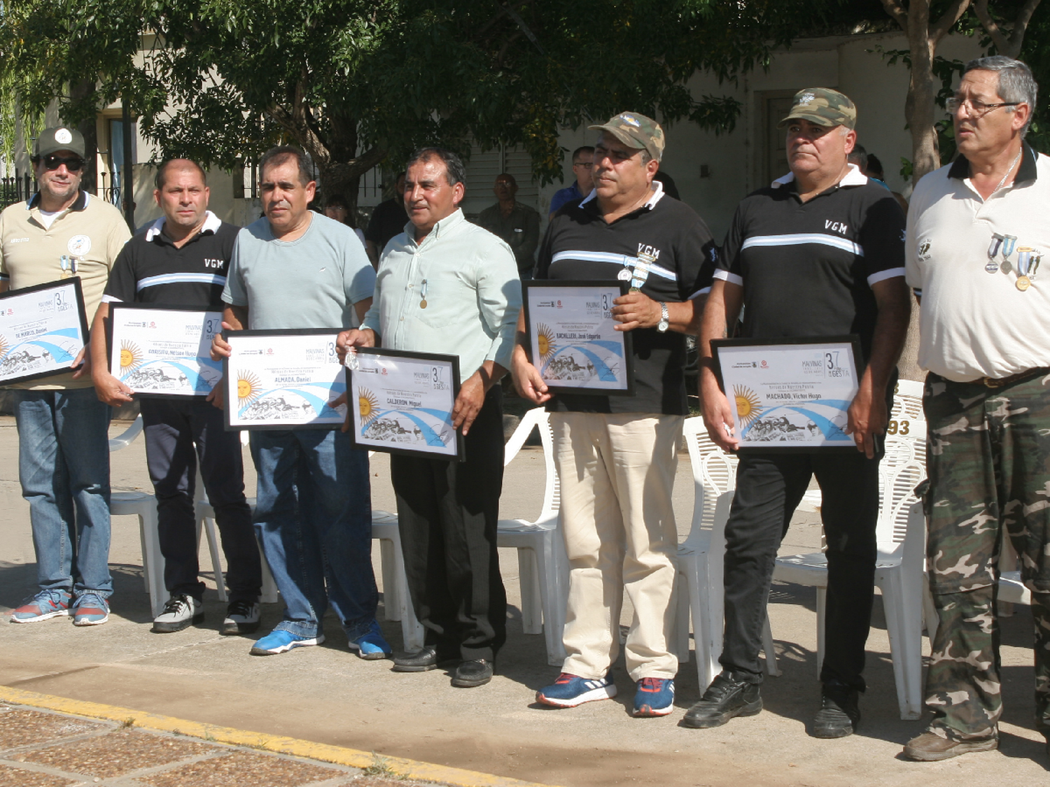 Con actos en pueblos y ciudades, San Justo rindió homenaje a los héroes de la guerra