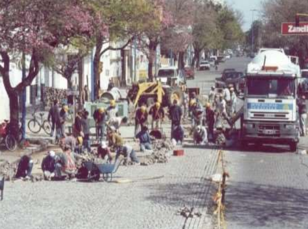 Adoquinado en Rafaela | Crédito: archivo Municipalidad de Rafaela
