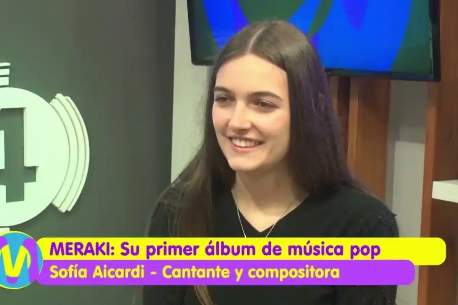 La joven cantante y compositora sunchalense que acaba de lanzar su primer trabajo discográfico