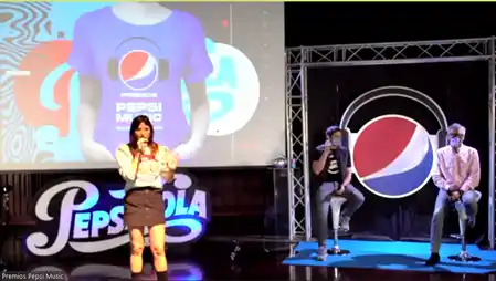 Jairam Navas moderó los anuncios de los Premios Pepsi Music 2020. Captura de Zoom