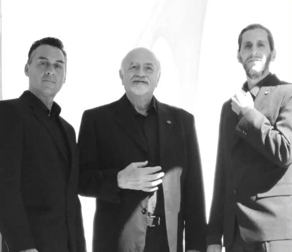 El Trío de Cámara de la Unicen está integrado por Pablo Albornoz, José María Carotti y Alfredo Bouvier.