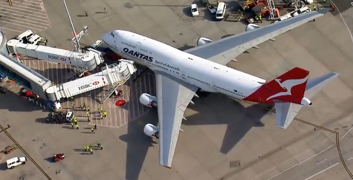 [Videogalería] Qantas le dijo adiós al 747