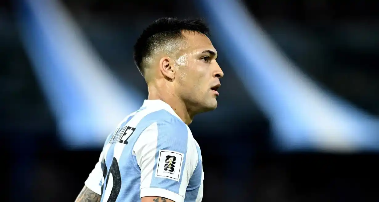 El "Toro" fue desafectado por molestias musculares. Foto: REUTERS