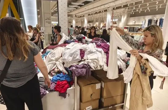 Las ventas minoristas crecieron 1,2% en mayo frente a abril.