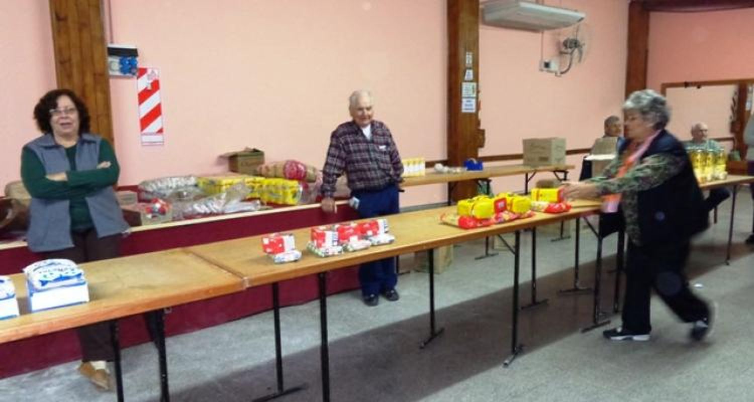 Menos mercaderías en los bolsones para jubilados