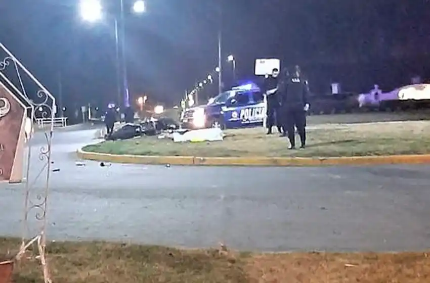 Un motociclista falleció tras chocar contra el cordón frente al Country Funes Hills