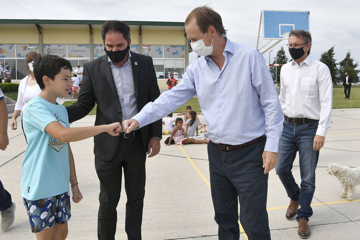 El Gobernador Bordet visitó Larroque 