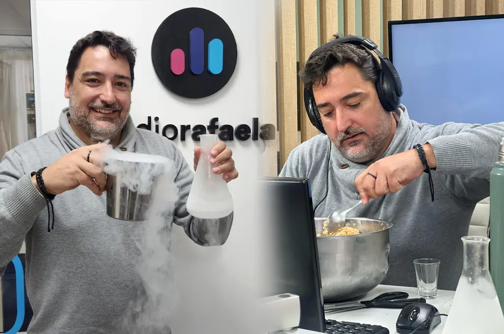 Ciencia y cocina con el chef Martín Paruccia | Crédito: RADIO RAFAELA