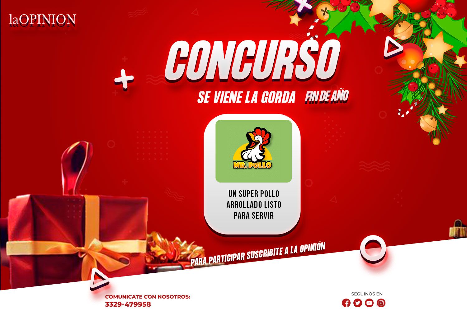 Hay tiempo hasta el 31 de diciembre, ¡apurate!