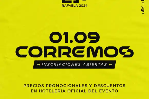 “Mucho más que correr”: se corre  la media maratón 21K Rafaela 2024