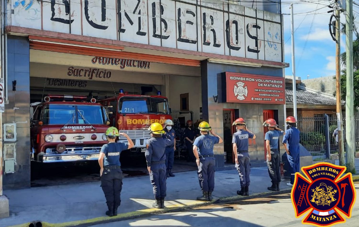 Gracias al aporte de los vecinos, Bomberos de La Matanza pudieron comprar una nueva autobomba