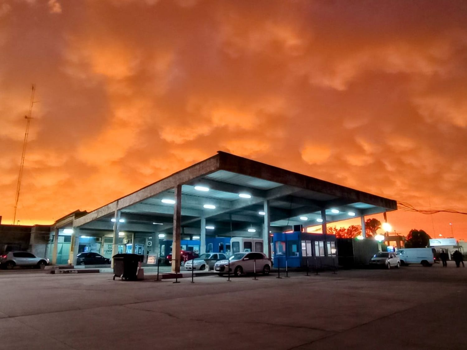 Rige un alerta naranja por tormentas para una zona de Entre Ríos