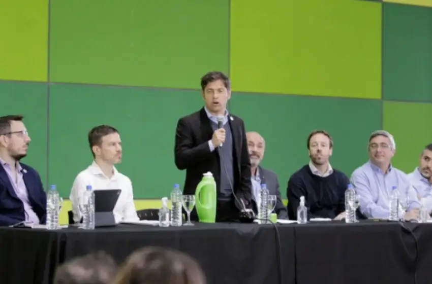 Kicillof: "Iniciamos un proceso de transformación para la Provincia a través de un modelo productivo inclusivo"