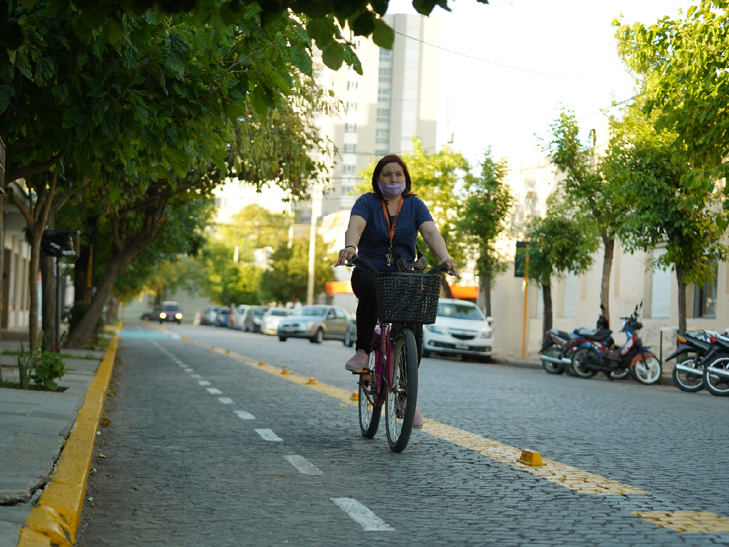 Bernarte: los vecinos  “de a poco se van apropiando” de la ciclovía 