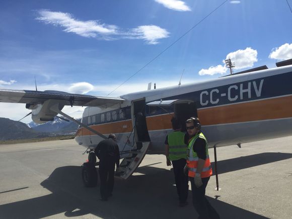 DAP inauguró sus vuelos entre Ushuaia y Punta Arenas