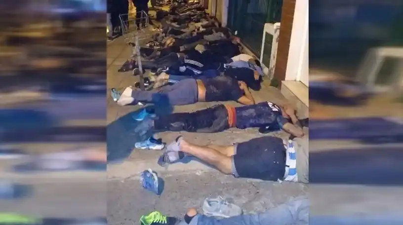 51 barras de Racing fueron detenidos cuando preparaban emboscada contra otra facción: Un herido