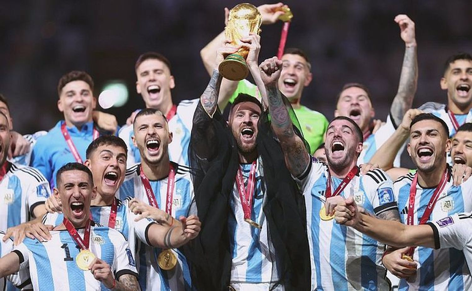 La Albiceleste se consagró campeón del mundo en Qatar 2022